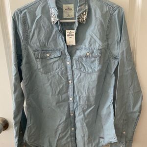 Hollister Denim Shirt